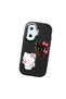 Poco F7 Compatible Case Camera Protector Black Silicone Couple Phone Case Kitty Patterned - 3