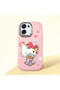Oppo F31 5g Compatible Case with Camera Protector Pink Silicone Couple Phone Case with Kitty Pattern
