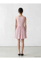 Original Oval Neck Modal Blend Mini Dress - 3