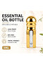 1pcs Crystal Perfume Essential Oil Bottle 3ml A130C-gold - 6