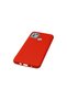 Infinix Hot 10 Play Case Nano Velvet Inside Silicone - Red - 4