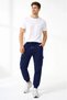 Men's Jogger Pants Sweatpants Regular Fit, Pack of Cargo Pocket Elastic Cuffs, Casual Sports Trousers - Navy Blue - 4