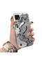 Realme C21 Compatible High Quality Chinese Style Black and White Dragon Printed Case - 2