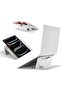 Invisible Slim Laptop Stand for Desk, Portable and Foldable Laptop Riser with Adjustable Perfec