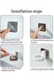 Hand Pump Wall Mount, Bathroom Pump Bottle Holder, Shower Gel Holder, Hand Sanit - 3