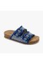 Enova Denim Material Stoned Women's Stylish Daily Flat Slippers