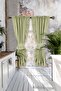 Poly Curtain Double Wing Vertical Ruffles