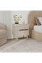 Modern Arch Nightstand - 45x35x52.5 CM- Beige/ Brown Oud - M.T.29757.2-4 - 3