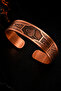 Men's Copper Bracelet Handmade Ottoman Tughra Motif Adjustable Men's Copper Bracelet - 5