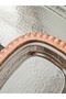 Rectangular Copper Serving Plate 27 cm - 4