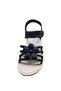 Children's Flat Sole Plastic Daisy Detailed Sandals - 6