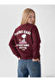Xsidesnoopy Printed Thick Oversize Women's Sweatshirt