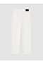 Southblue White Standard Fit Men's Gabardine Trousers - 8