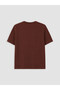 Peak New Season Brown Regular Fit Dry Touch Thick Fabric T-Shirt /03 - 7