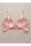 Inspira Women's Side Support Underwire Underbust Non-Wired Non-Support B Cup Daily Bra with Striped Look - 3