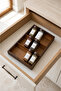 Akasya Drawer Spice Organizer Stand – Tiered Wooden Spice Organizer 20.5 × 33 cm - 2