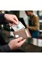 محفظة رجالية نحيفة مزودة بتقنية حجب RFID، محفظة جلدية صغيرة للرجال مع جيب للنقود - 6