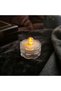 Raha LED Candle Set Of- 6 3x2.5Cm Clear, Aromatic Home Fragrance For Everyday Room Styling - 2