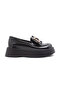 Sm 4029 Bow Stone Detail Loafer - 3