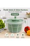 Evince Salad Dehydrator 4.4 Lt |   Vegetable and Fruit Washing and Drying Apparatus Bpa Free
