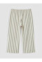 Ecru Girls' Wide Leg Pants 2-Piece Set - 3