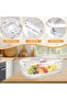 Refrigerator storage boxes, food prep with date tracking lids, airtight transparent 3.3L containers - 4