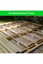 4-Pack Galvanized Steel Railway Sleeper Brackets, Heavy Duty Sawtooth Garden Edging Posts with Screws for Raised Beds, Borders & Landscaping - 5