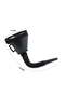 Wide-mouth automotive fuel funnel with flexible extension nozzle hose, automotive fuel funnel with handle for engine, RV, water, transmission fluid. - 4