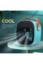 Portable Air Conditioner and Humidifier 2-in-1 - Table Fan with 3 Speeds - USB Rechargeable - For Home, Office, and Travel - 1 Piece (Blue) - 2