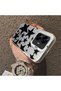 Realme C55 Compatible High Quality Flat Print Black Star Pattern Cool Silicone Phone Case - 2