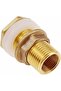 1/2-inch water hole clip – 4.2 cm brass connector – 2 tank washers and silicone washers – for EA faucets and tanks - 3