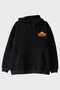 Sun Printed Minimalist Hoodie