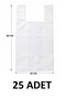 25 Pieces of 50X90 cm Thick Durable White Bags, Goods Transport Bags, Large 50X90 cm Bags, Not Suitable for Contact with Food! ! !
