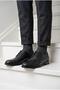 100% Genuine Leather Classic Men's Shoes, Soft Rubber Sole (157-551) - 2