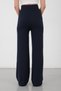 Women's Smoked Modal Striped Wide Leg High Waist Soft Textured Elastic Waist Lycra Pants - 8