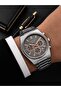 Dial with Stopwatch 2-Year Warranty Steel Strap 3 Atm Men's Wristwatch Fg.X7274.5 - 2
