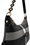 Black - Black Plaid Women's Shoulder Bag Sp1277 - 5