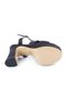 Women's Thick Heeled Platform Sandals Satin Fabric Wedding Dress and Evening Shoes L067.1052 - 4