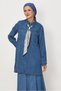Denim Tunic with Fular Detail 46415