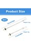 2-Pack Bird Vegetable Feeders with Stainless Steel Fruit Skewers - 2