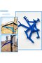 50-Unit Blue Plastic Plant Supports & Indoor/Outdoor Garden Plant Stands - 4