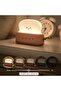 Toaster Night Light Lamp, Night Table Lamp for Children, LED Night Light with USB Rechargeable and Timer, Portable Bedroom Decor (Pink) - 2