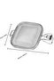Stainless steel oven bread tongs, bread and sandwich baking tool - silver - 2