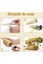 20-piece set of cannoli and cream horn molds - Stainless steel, suitable for pastries and desserts - 4