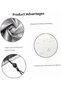 Outdoor table and chair garden furniture cover, waterproof Oxford cloth, 180x120x74 cm (Silver) - 4