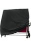 Waterproof and dustproof outdoor ping pong table cover, dimensions 165x70x185 cm, Oxford cloth, black.