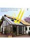 Universal Suction Cup Sunshade 50x80cm Window Shade Easy Install Heat Resistant Privacy No Drilling Silver - 4