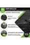 Sun Protection Net - Garden Shade Cloth - Create Coolness - 95% UV Protection - 3x4 Meters - Black - 2