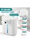 Automatic Soap Dispenser (17 oz / 500 ml Large Capacity Foam Dispenser, 4 Settings, Rechargeable, Wall or Countertop) - 4