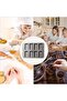 Financier cake mold, small loaf pan, 8-hole baking mold, non-stick coating, sturdy and durable, size: 25.5x20x4 cm, for making muffins, brownies - 4